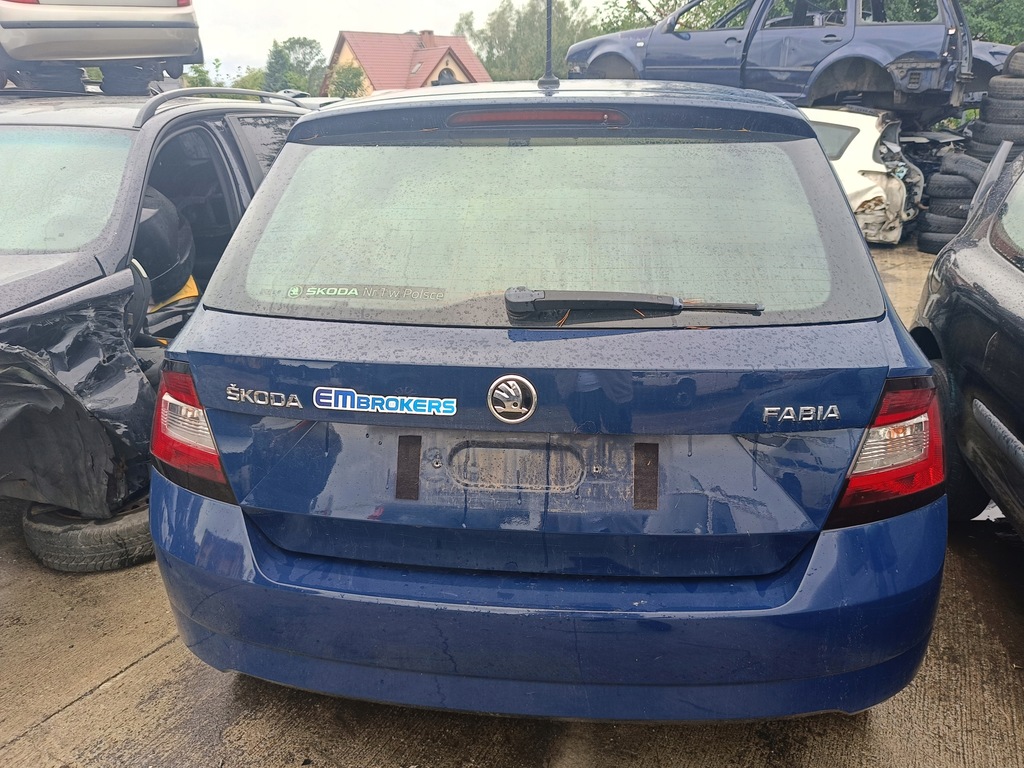 фото №7, Skoda fabia iii hb двері задня праве lf5a