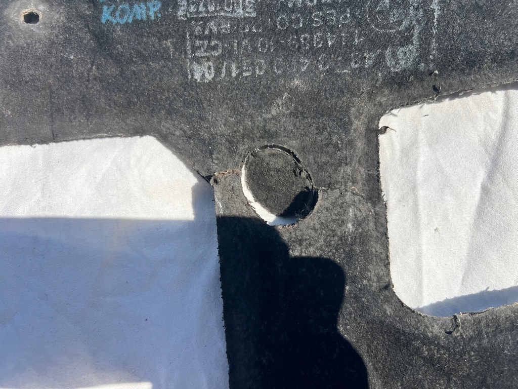 Bmw x3 e83 шумоизоляция изоляция шумоизоляция стены перегородка левая 51483400051 Оригинал