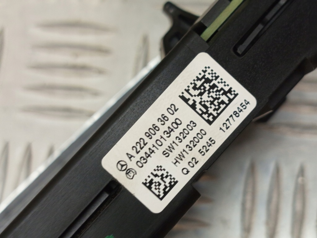 фото №10, Mercedes w222 панель перемикач кондиціонера обдув a2229063602