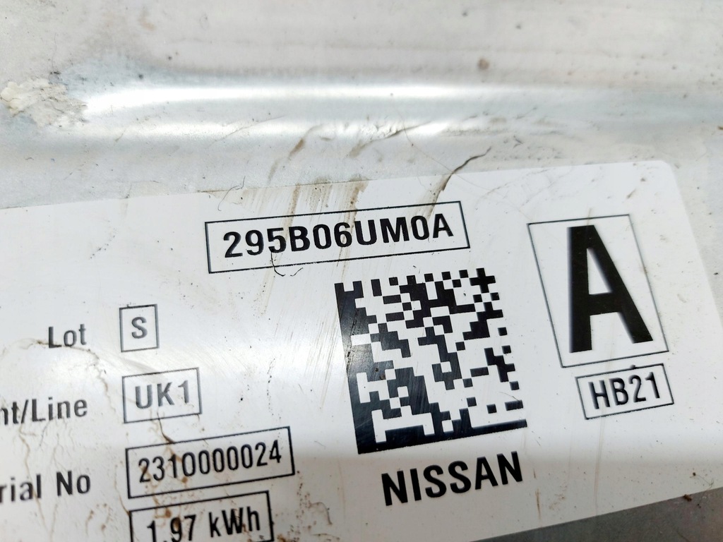 фото №9, Nissan qashqai iii j12 23r. аккумулятор аккумулятор тяговый 295b06um0a