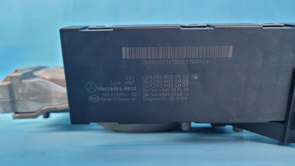 фото №5, Mercedes w206 c200 22r привод доводчик модуль крышки a0999064703 a2069000516