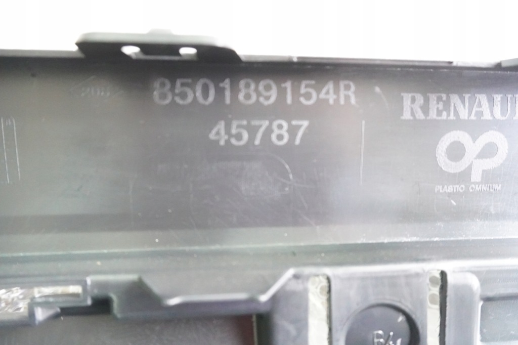 фото №11, Renault grand scenic iv 4 long nowa накладка бампера задняя заднего 4 pdc оригинальный номер