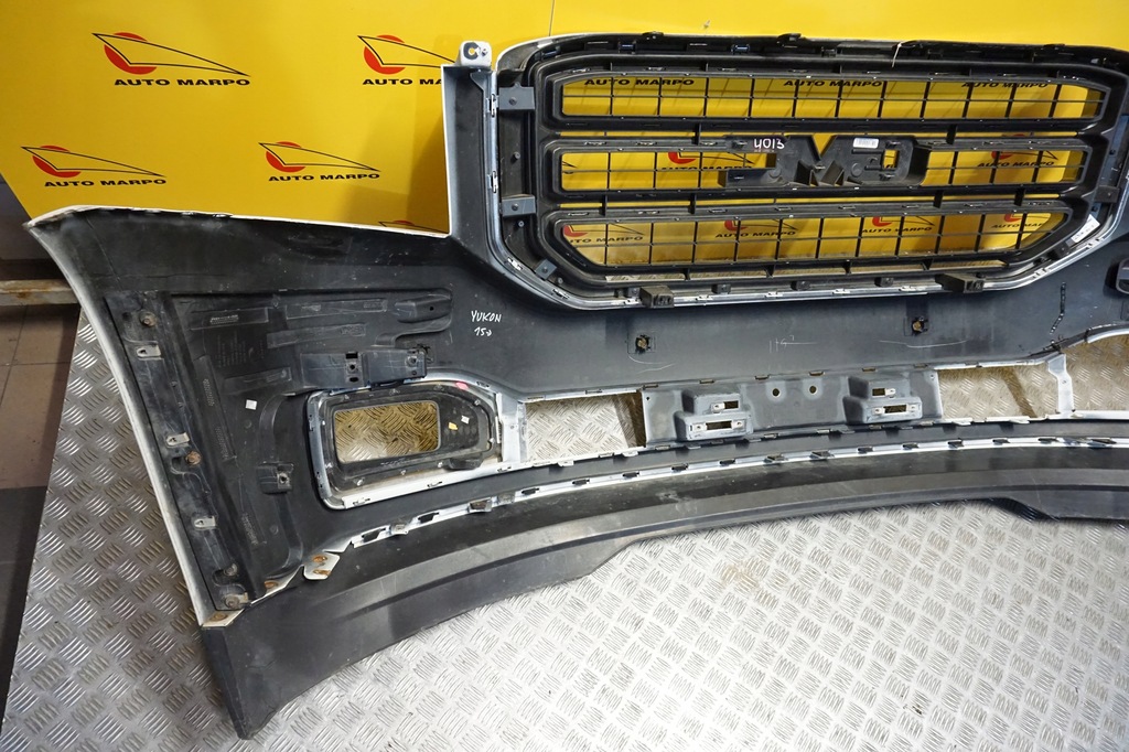 фото №15, Gmc yukon 2015 - 2020 бампер перед передний решётка радиатора usa