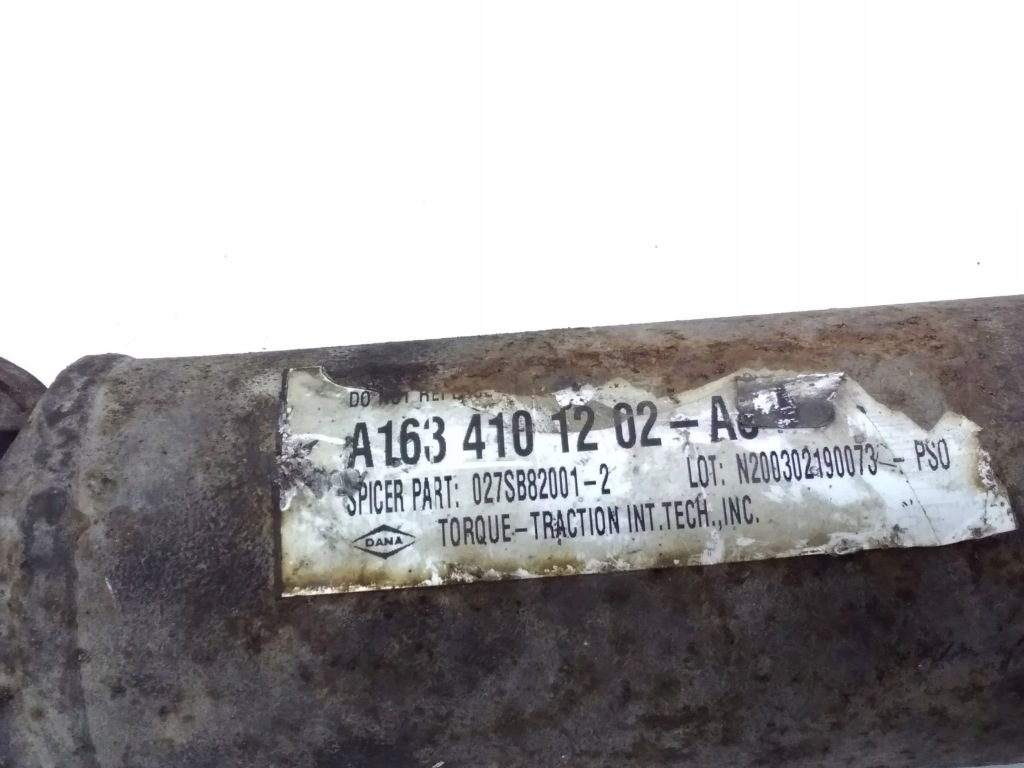 Mercedes-benz ml w163 2003 wał приводной / комплект Недорого