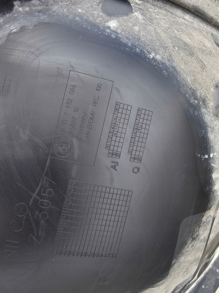 фото №6, Подкрылок подкрылок перед левая правая bmw ix 20