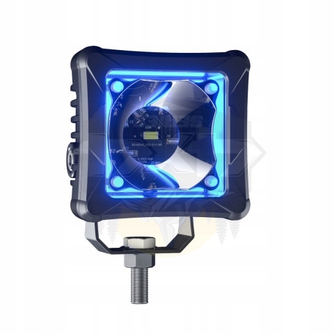 фото №1, Протитуманна фара прожектор лампа led rgb - 30w / e9 jeep wrangler