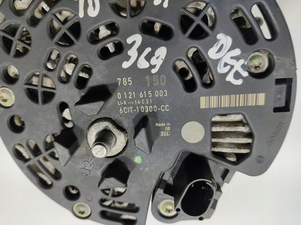 фото №7, Генератор land rover defender 2.4 tdci 6c1t-10300-cc 0121615003 2007-2014