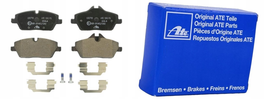 фото №16, Ate 13.0470-2710.2 набір гальмівних колодок гальмівних, ham