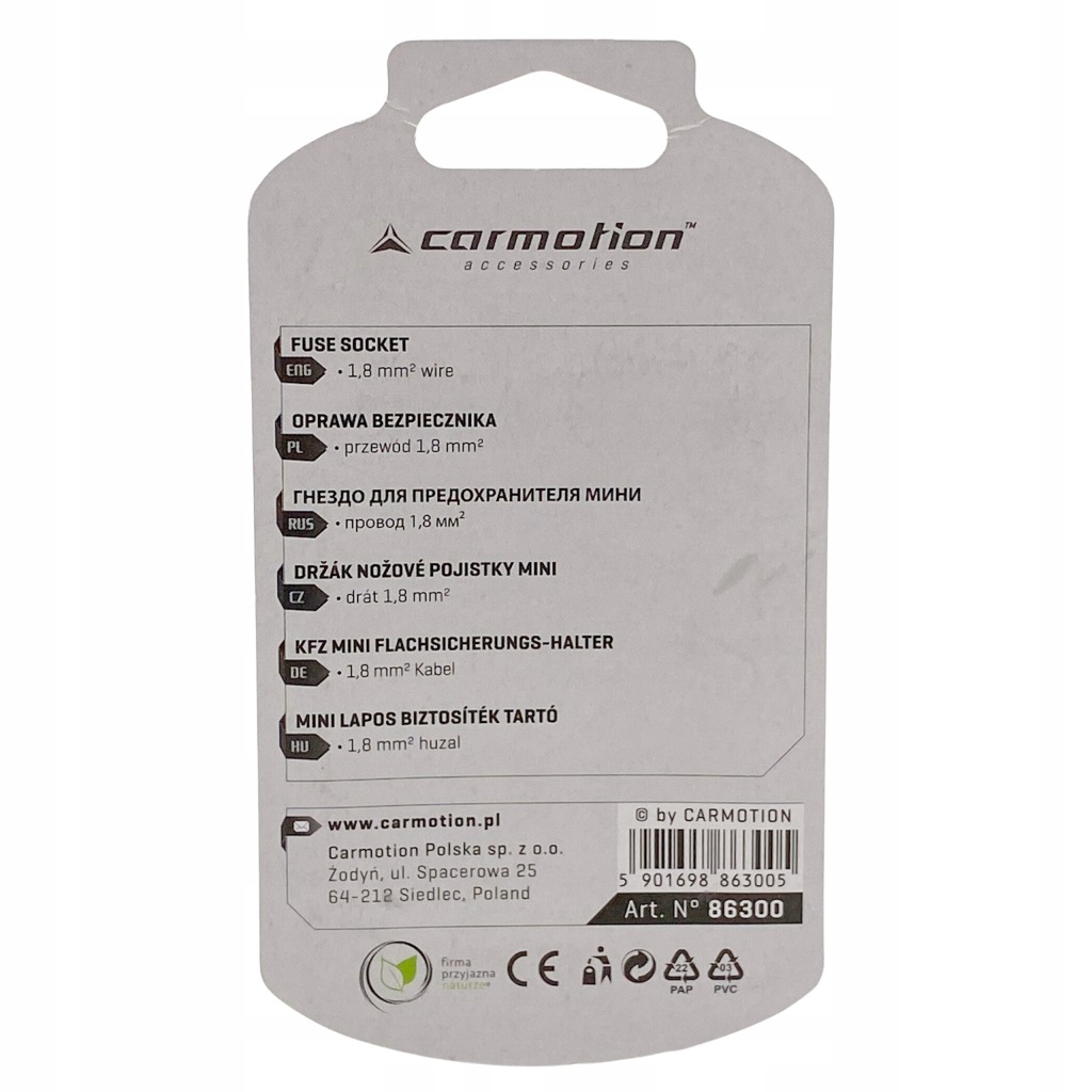 фото №5, Цоколь запобіжник автомобільний mini роз'єм