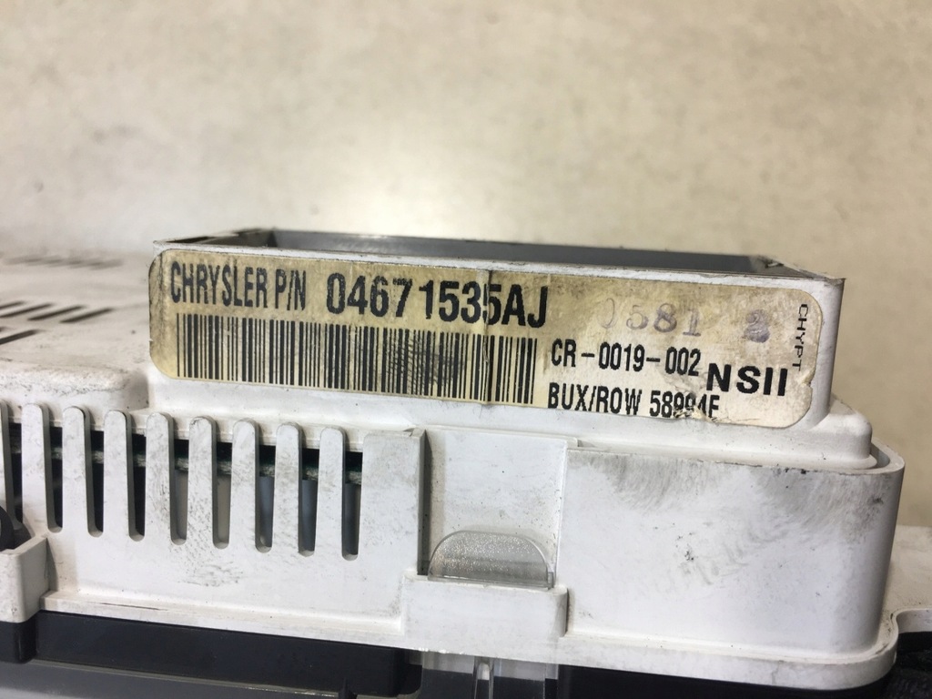 фото №7, Лічильник прилади chrysler pt cruiser 2.0 04671535aj
