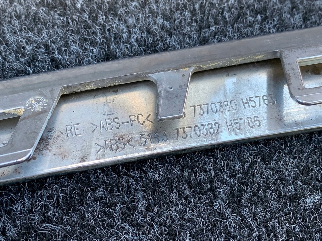 фото №4, Bmw seria 6 f06 f12 молдинг хром бампера перед