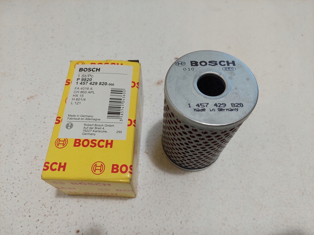 фото №13, Bosch 1 457 429 820 фильтр гидравлический, система рулевой