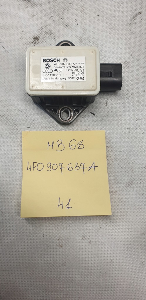 фото №1, Модуль датчик esp 4f0907637a audi a6 c6 lift