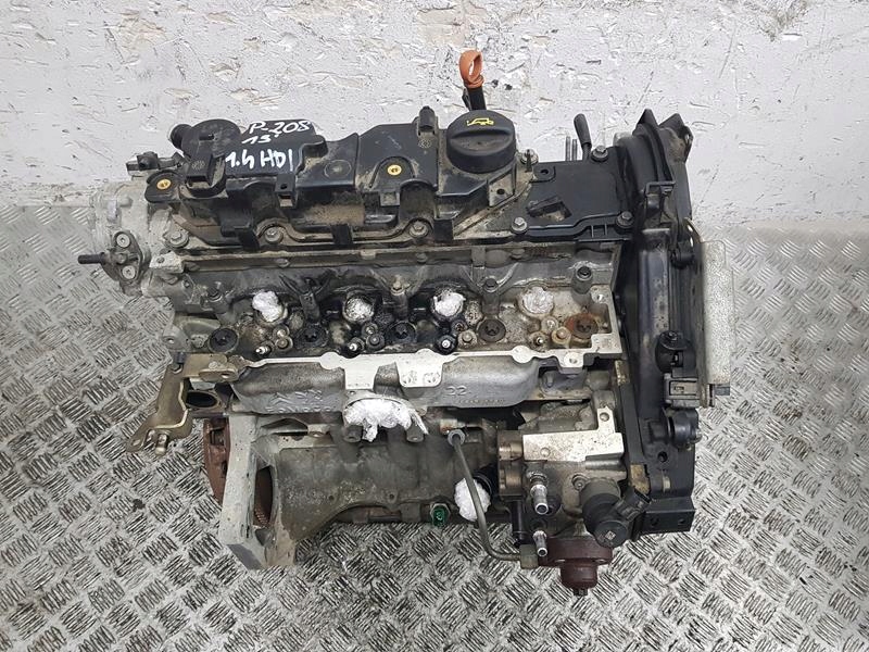 фото №1, Двигатель peugeot 208 i 1.4 hdi 8h01