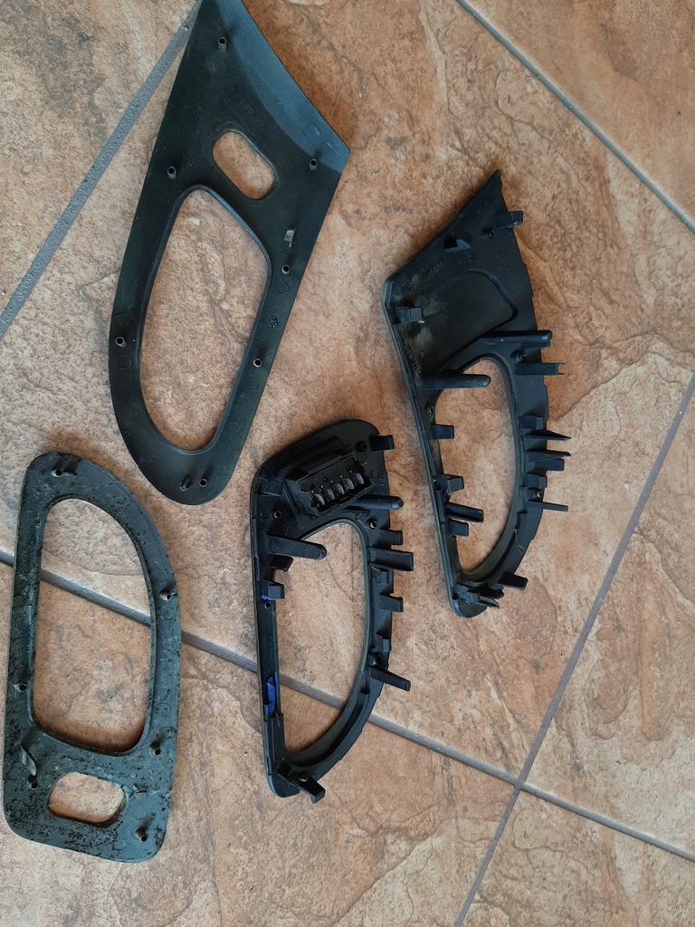 фото №2, Peugeot 607 рамка ручка внутренняя