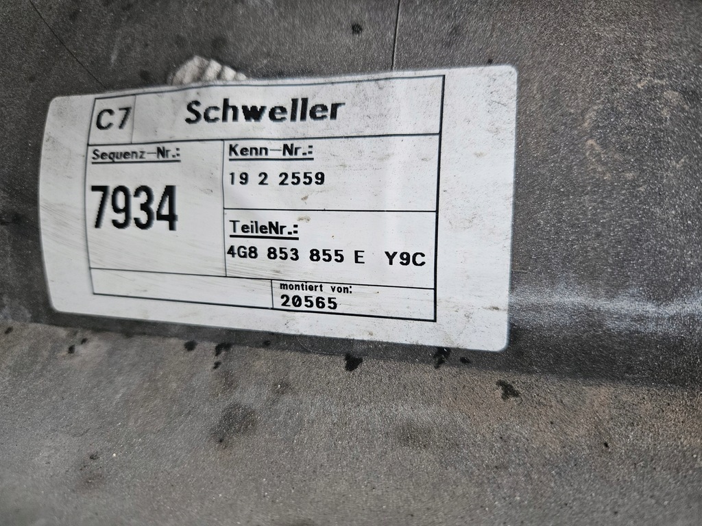 фото №15, Накладка поріг поріг ліва na поріг лівий audi a7 4g s-line s7 11-15 r ly9c