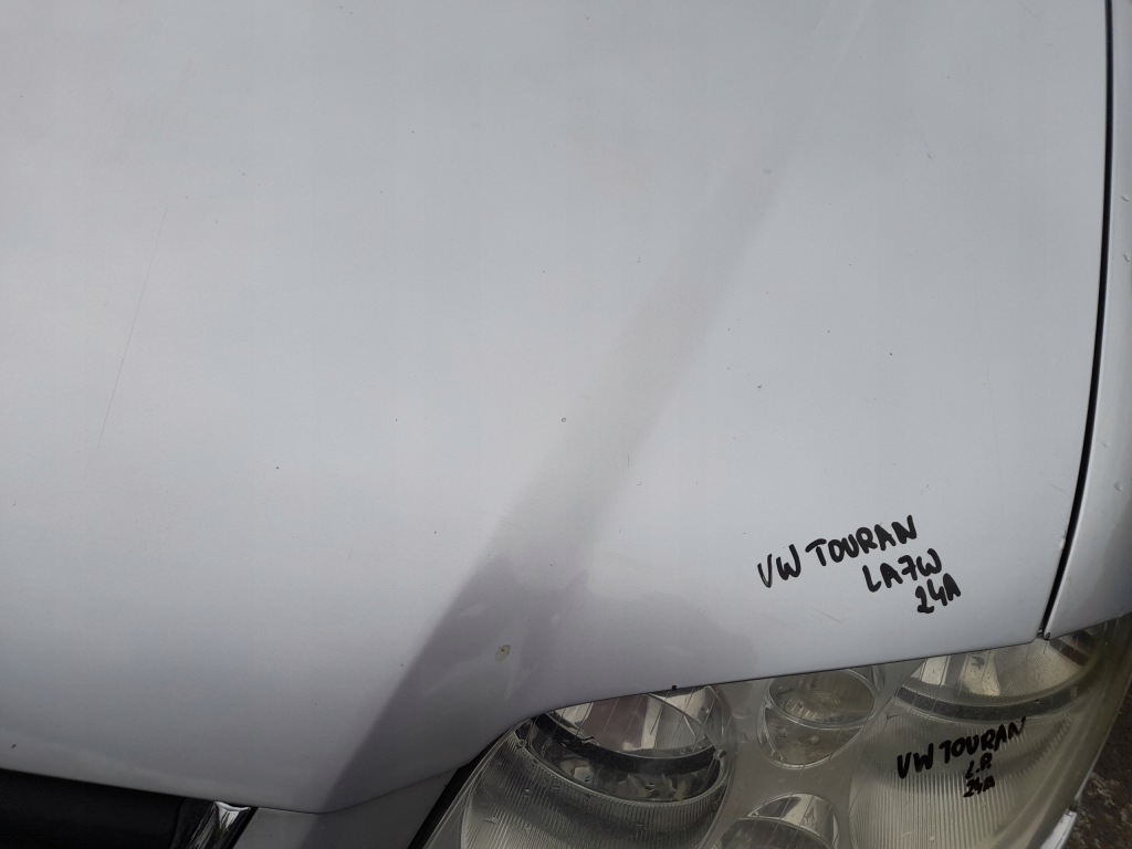 фото №9, Vw touran капот кришка двигуна la7w