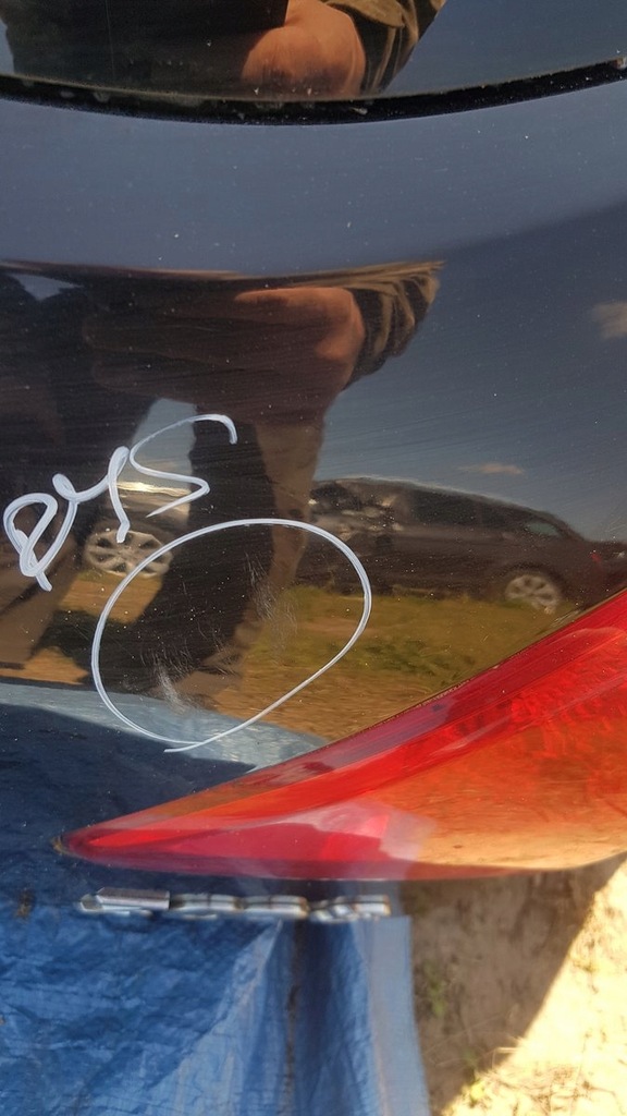 фото №6, Крышка багажника багажника peugeot 3008 i