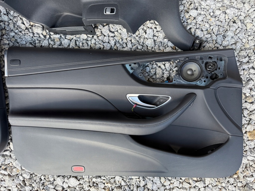 Mercedes w238 e klasa cabrio сидіння сидіння салон заднє сидіння обшивки шкіра тунель Ціна