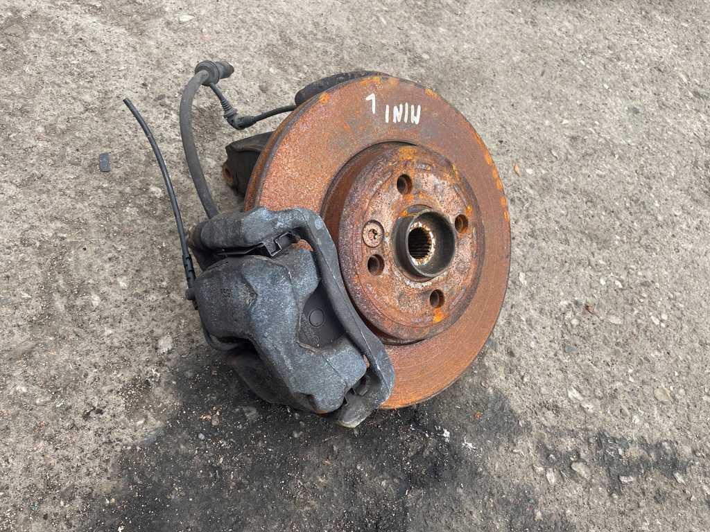 фото №3, Mini cooper r56 lift 1.6d поворотний кулак лівий перед