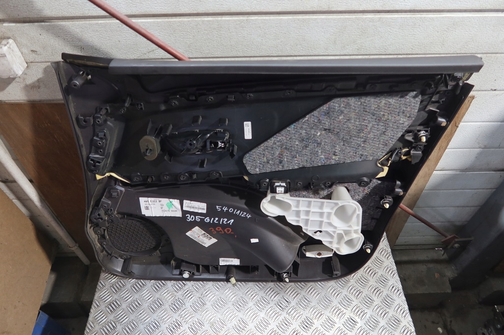 фото №9, Оббивка обшивка двері лівий перед espace v 809012724r