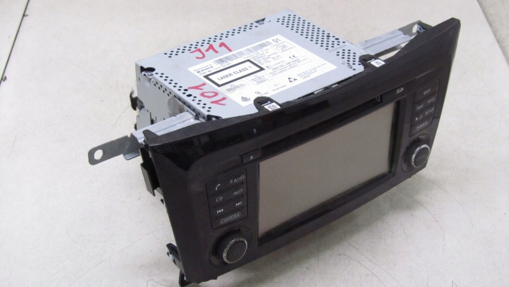 фото №7, Nissan qashqai j11 радіо навігація 25915hv01a 13-