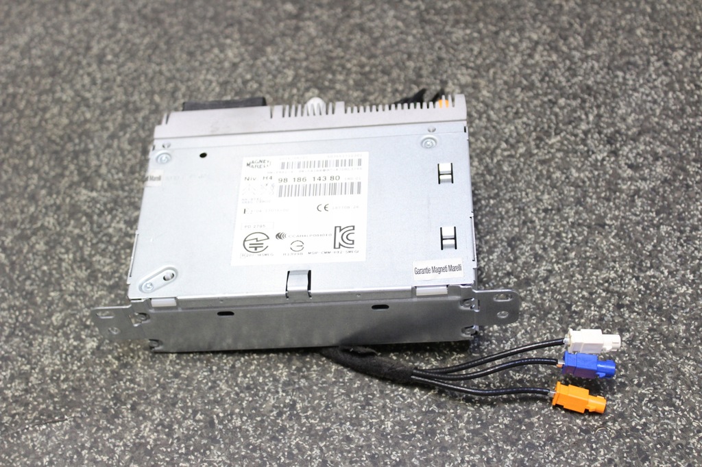 фото №1, Citroen c4 cactus 14-17r 1.2 thp радио модуль 9818614380