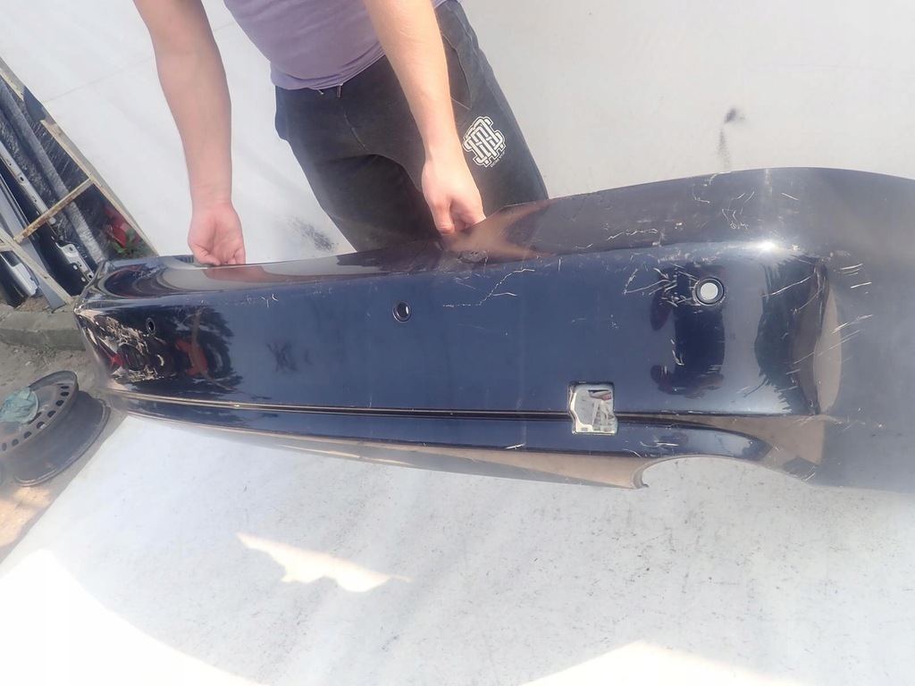 фото №9, Mercedes cls c219 w219 04-08 бампер задняя задний pdc