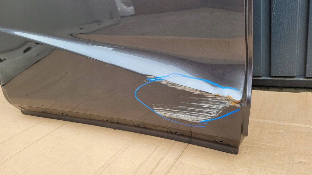 Lexus rx iv 4 15- дверь задняя задняя правое  fv Доставка