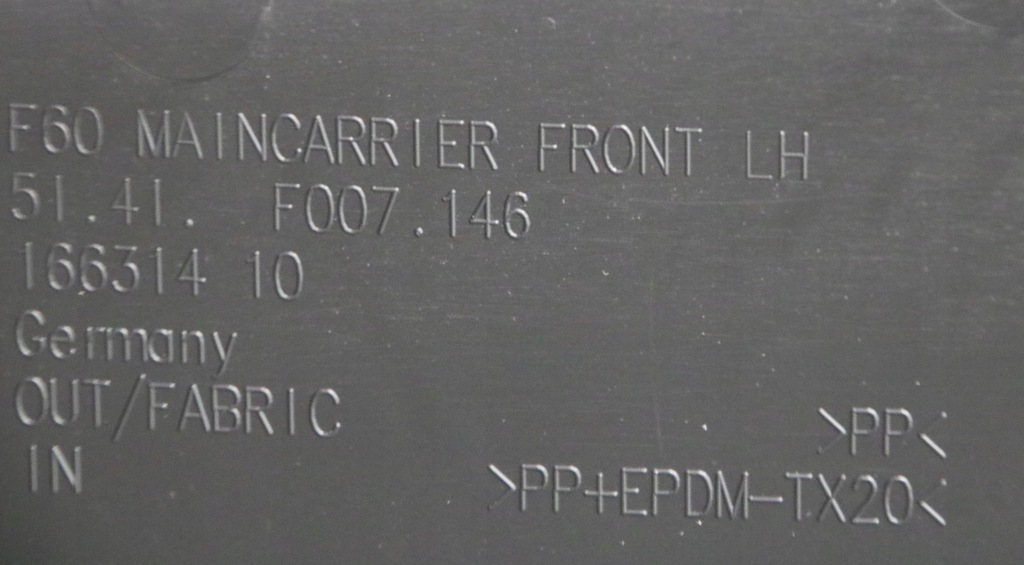 фото №10, Mini f60 обшивка обивка дверь левая левый перед