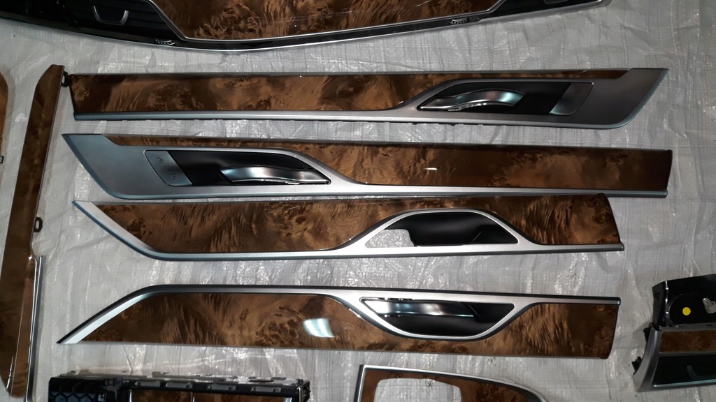 фото №5, Bmw 7 g11 накладки декоративные декоры drewno