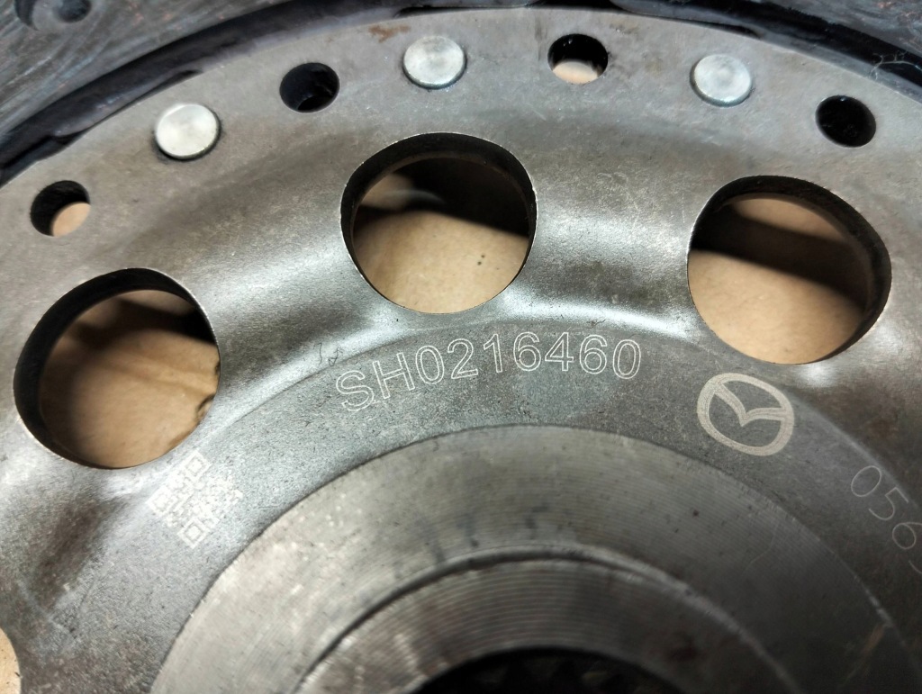 Dmumasa притиск зчеплення комплект mazda 3 6 cx-3 cx-5 2.2d sh01 2012- Оригінал