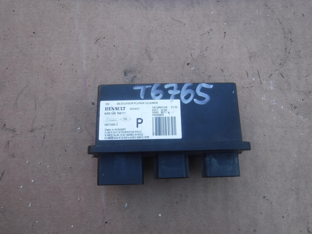 фото №1, Модуль блок управления света renault scenic ii 8200528158
