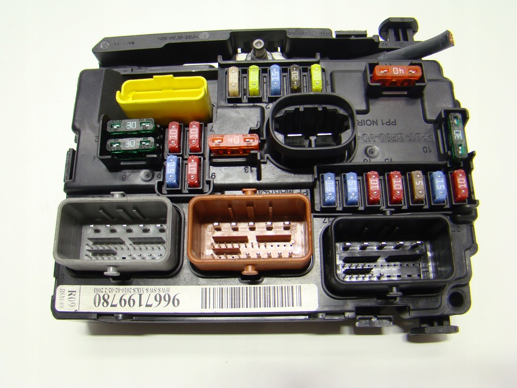 фото №1, Peugeot citroen - r09 9667199780 модуль, коробка bsm