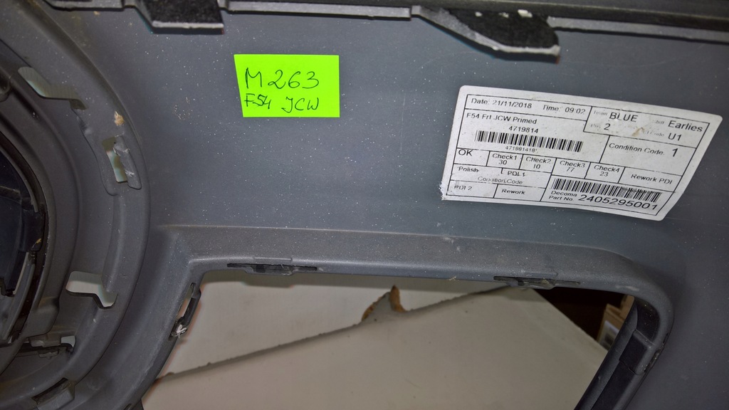 фото №16, Mini cooper clubman f54 jcw 2015- бампер передній оригінал 7376375