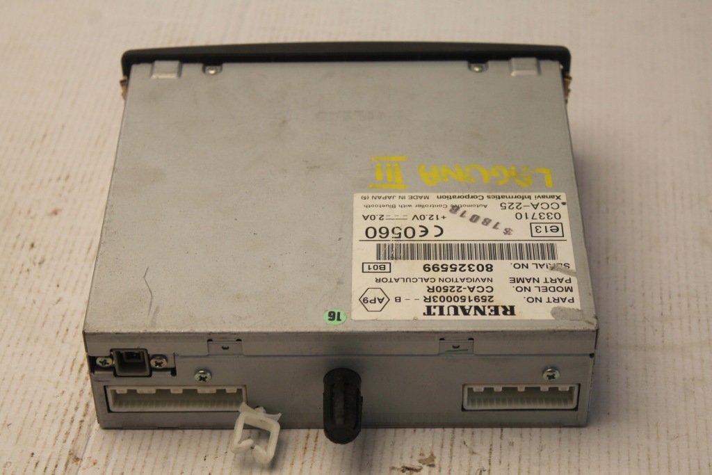 фото №5, Renault laguna iii 07r- считыватель навигации navi 259150003r