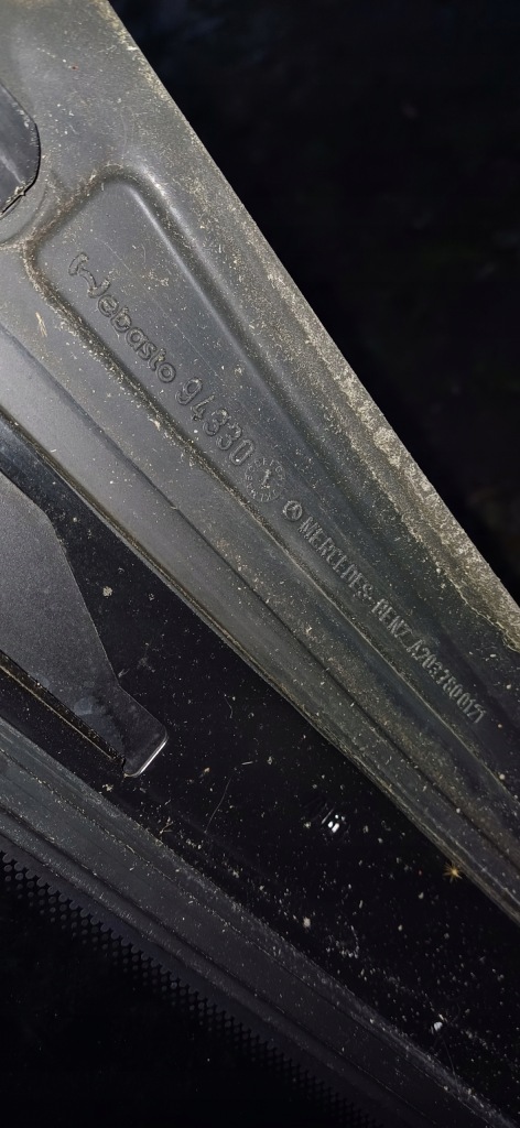 фото №11, Mercedes w203 sport coupe панорама дах люк скло панелі