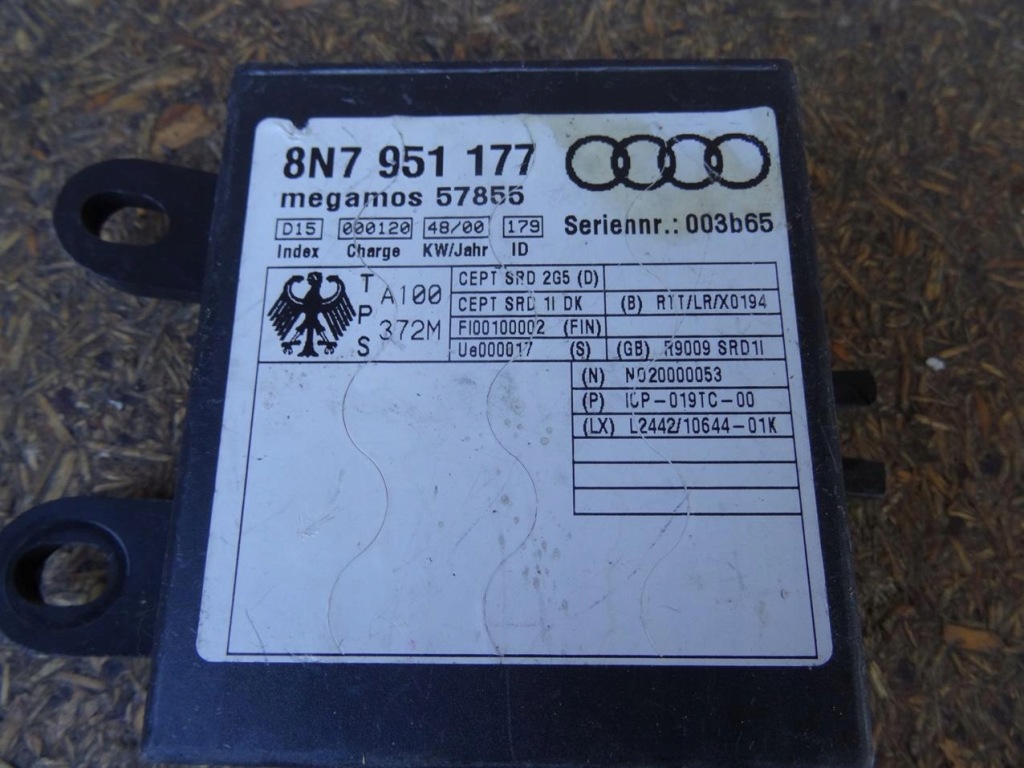 Audi tt 8n 8n7 кабриолет  модуль блок управления датчик движения 8n7951177 Цена