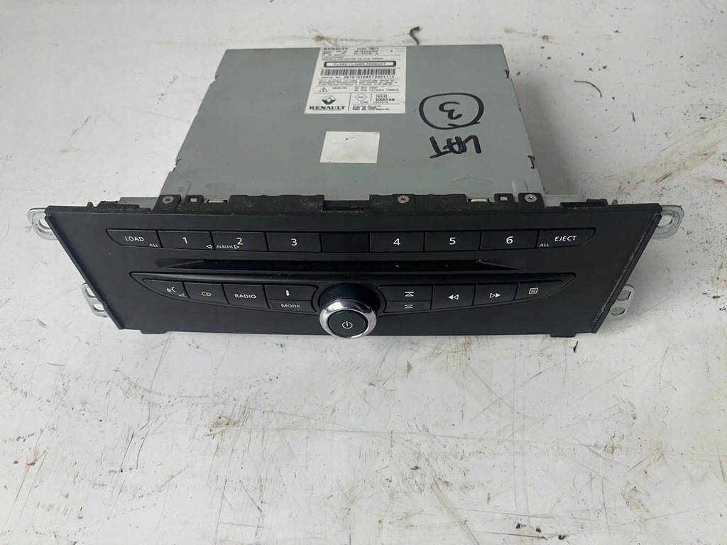 фото №1, Радио навигация renault latitude 281010508r