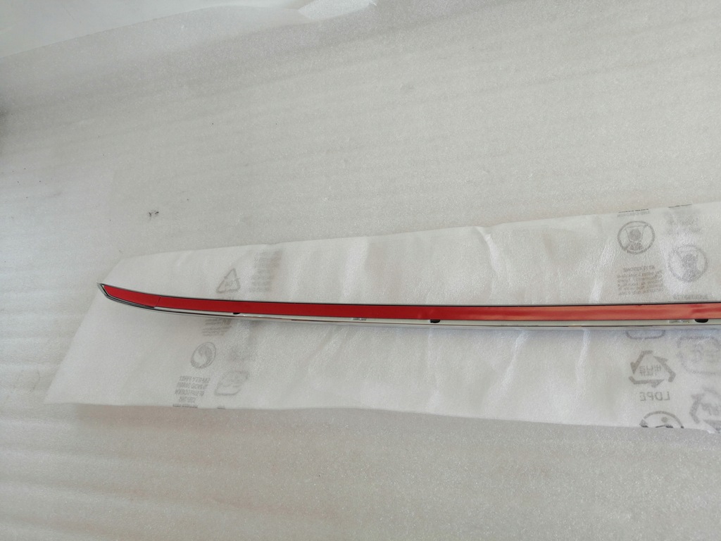 фото №6, Nissan qashqai ii j11 lift молдинг бампера задняя хром