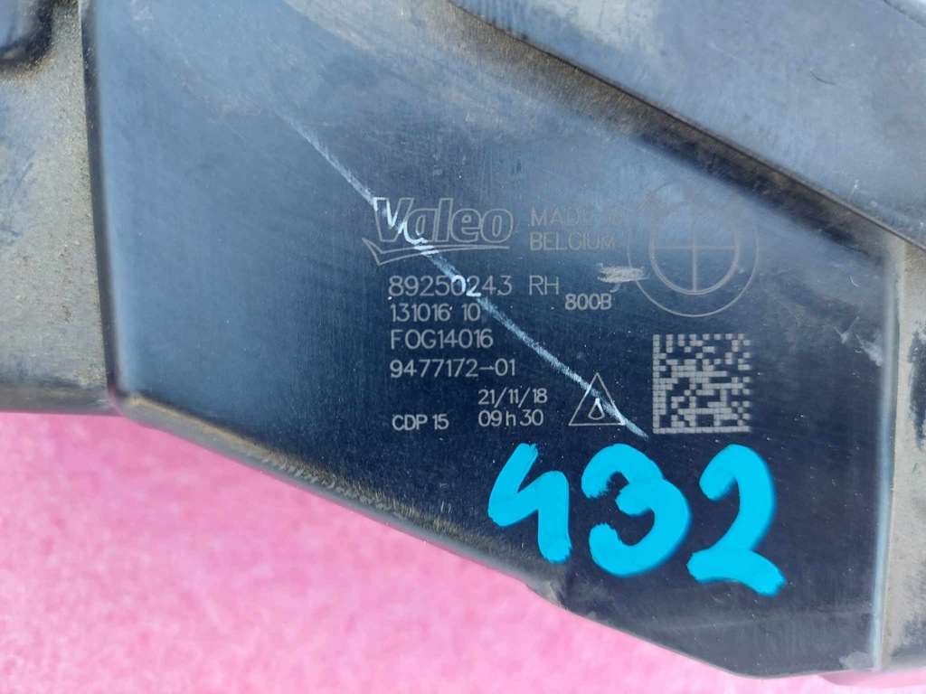 фото №6, Bmw 5 g30 g31 протитуманна фара led drl правий