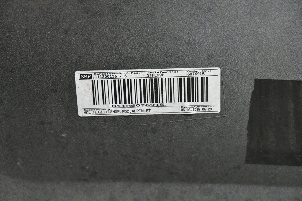 фото №10, Бампер задня задній bmw 7 g11 g12 m-pakiet kompletny a300 alpinweiss