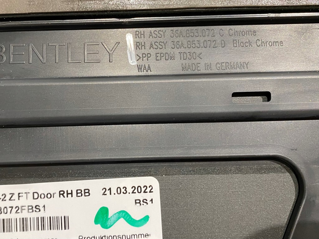 фото №6, Bentley bentayga накладка молдинг дверь r 36a853072