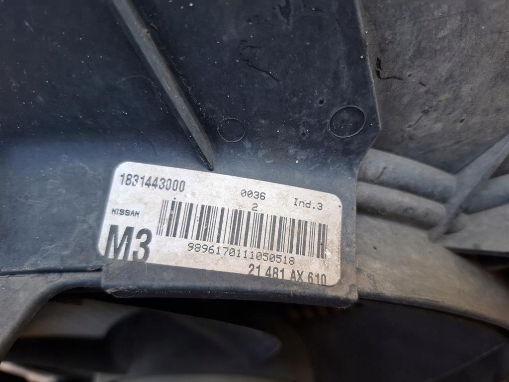 фото №10, Радіатор wody, кондиціонер комбінована nissan micra k12 1.2 бензин 02-10 демонтаж