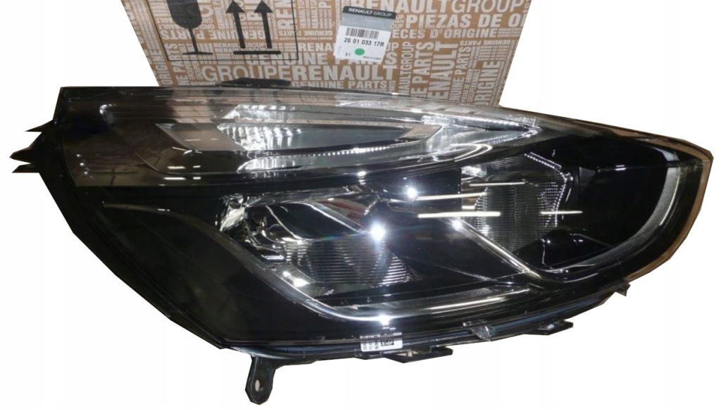 фото №1, Новый оригинальный фара правый renault clio iv 260103317r
