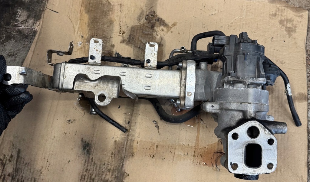 фото №1, Chevrolet captiva lift 2.2 радіатор вихлопних газів клапан egr