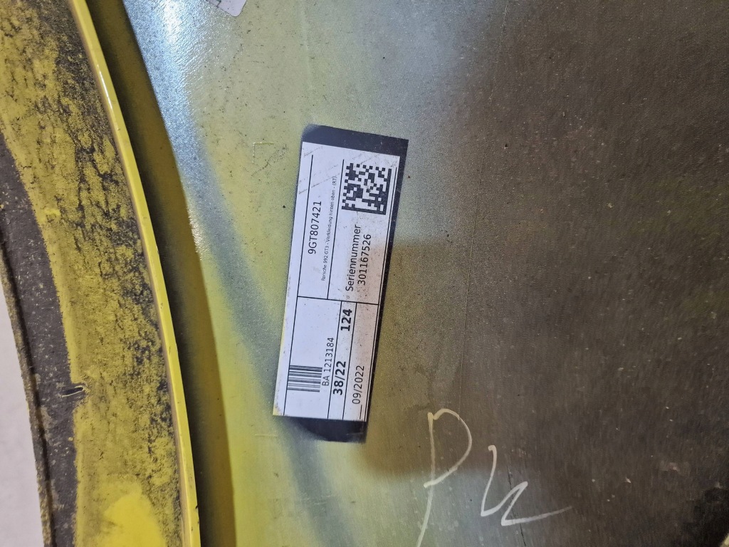 Бампер задняя задний накладка porsche 911 992 gt3 9gt807421f Киев