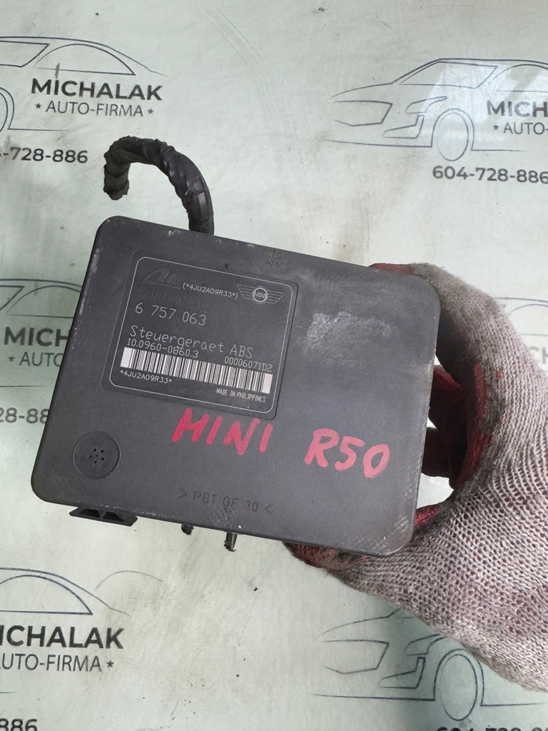 фото №1, Mini one cooper r50 насос abs 6757062 6757063