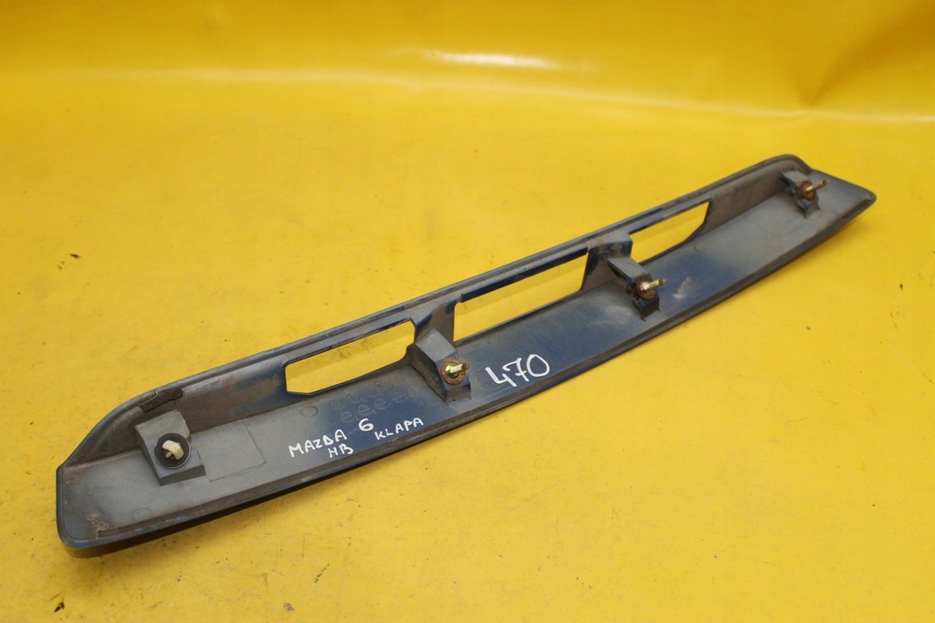 фото №5, Молдинг накладка задній кришки mazda 6 vi hb gj6l50811
