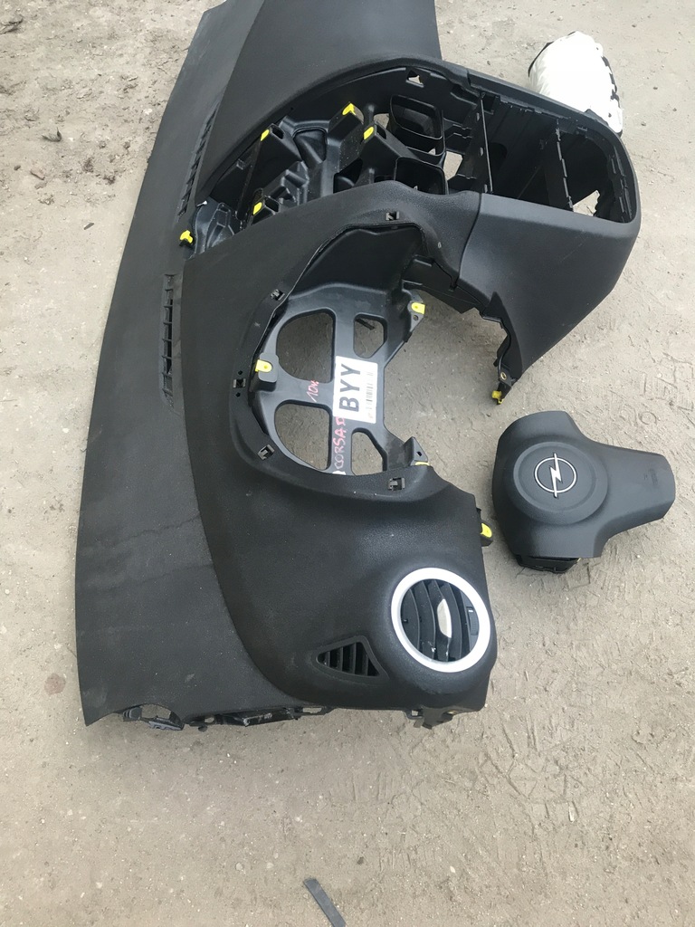 фото №5, Приборная панель консоль подушка opel corsa d